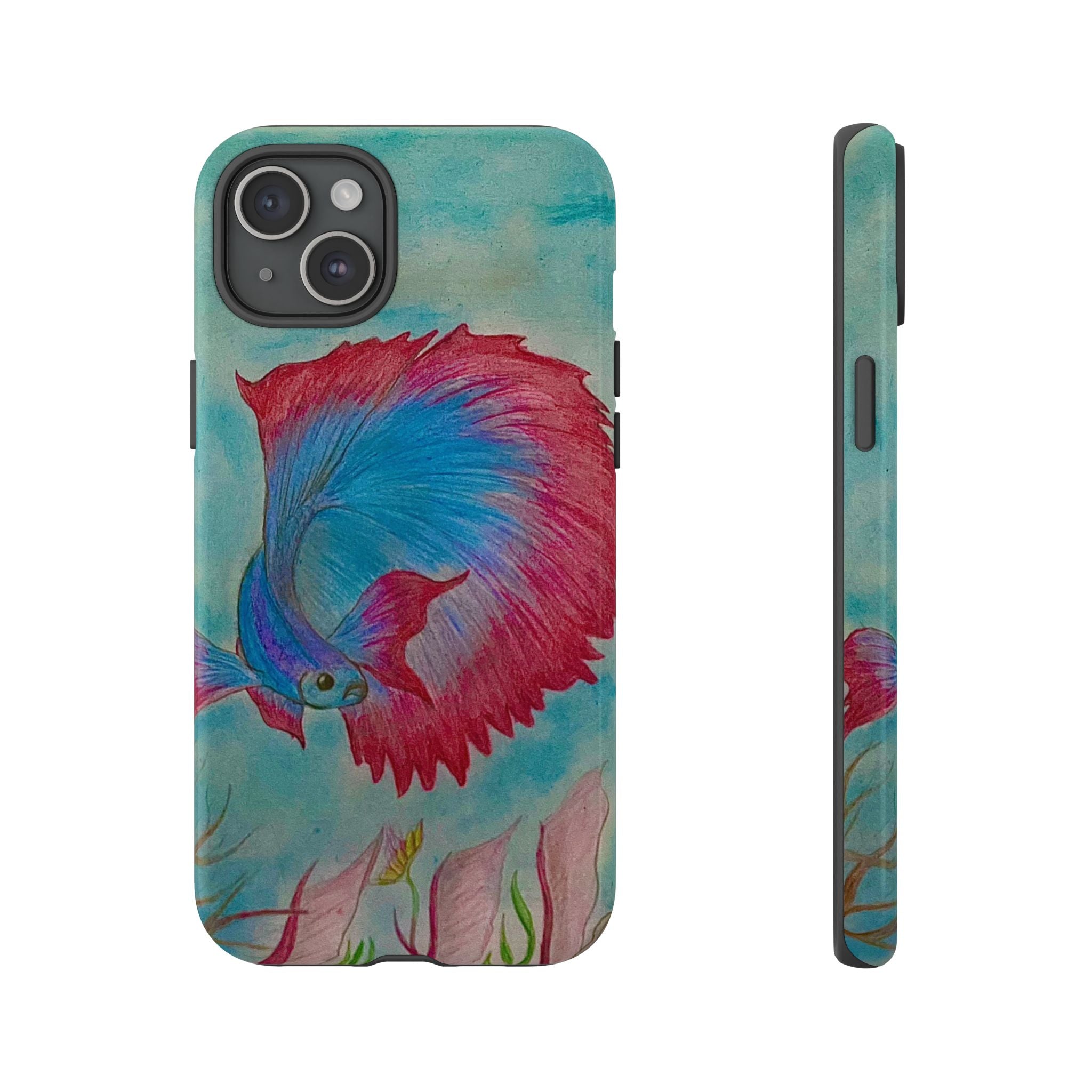Betta Fish Tough Phone Case