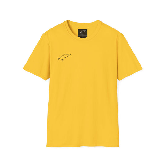Feathers - "Be Free" Unisex Softstyle T-Shirt