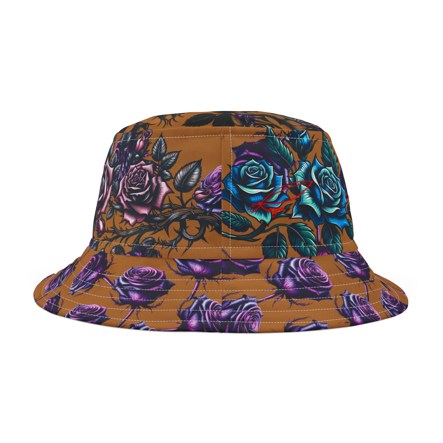 Vintage Floral Bucket Hat