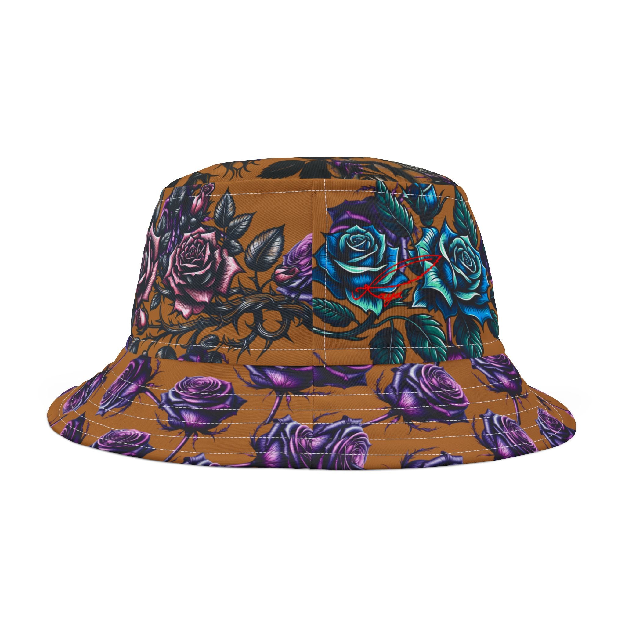 Vintage Floral Bucket Hat