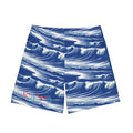Waves - Men's Elastic Beach Shorts