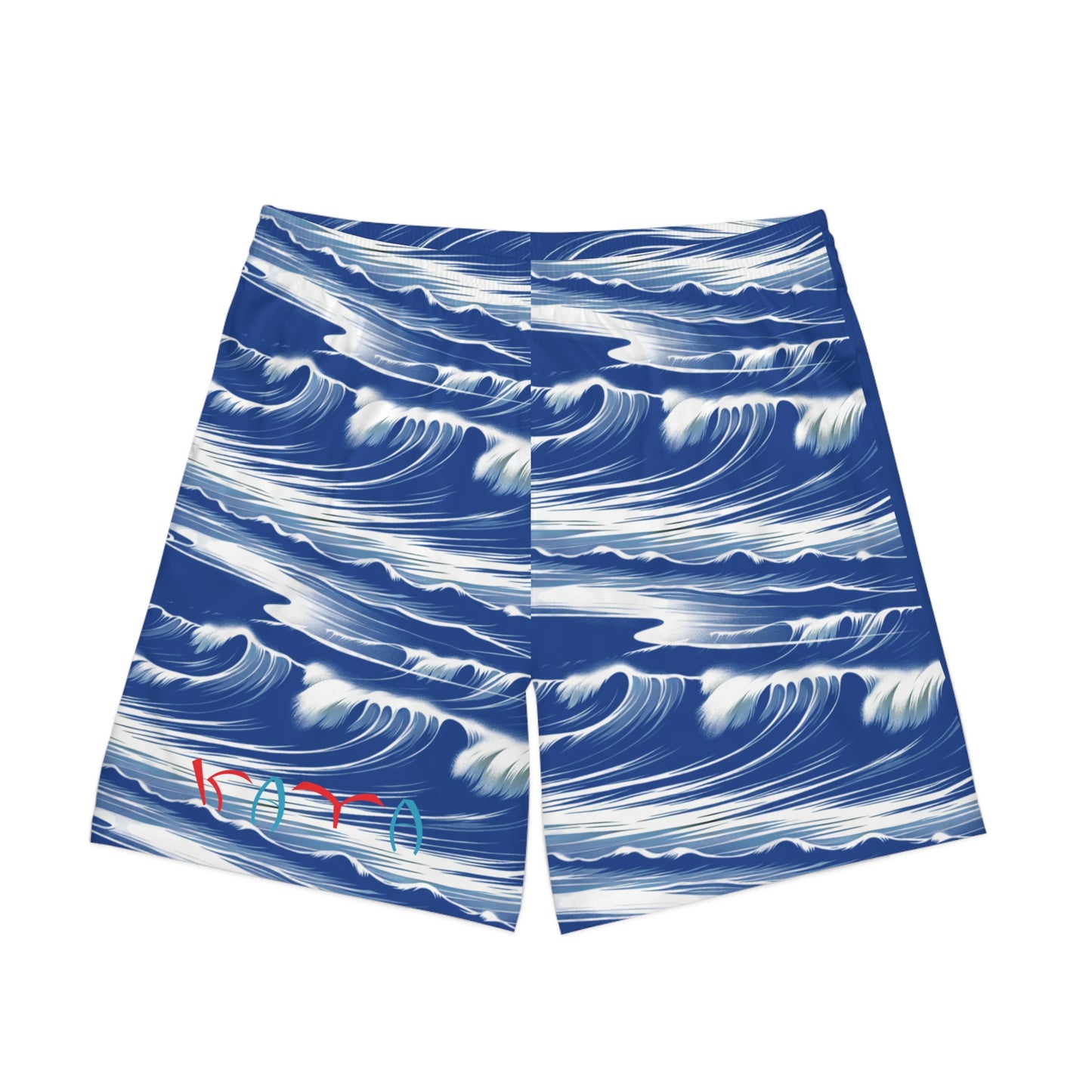 Waves - Men's Elastic Beach Shorts