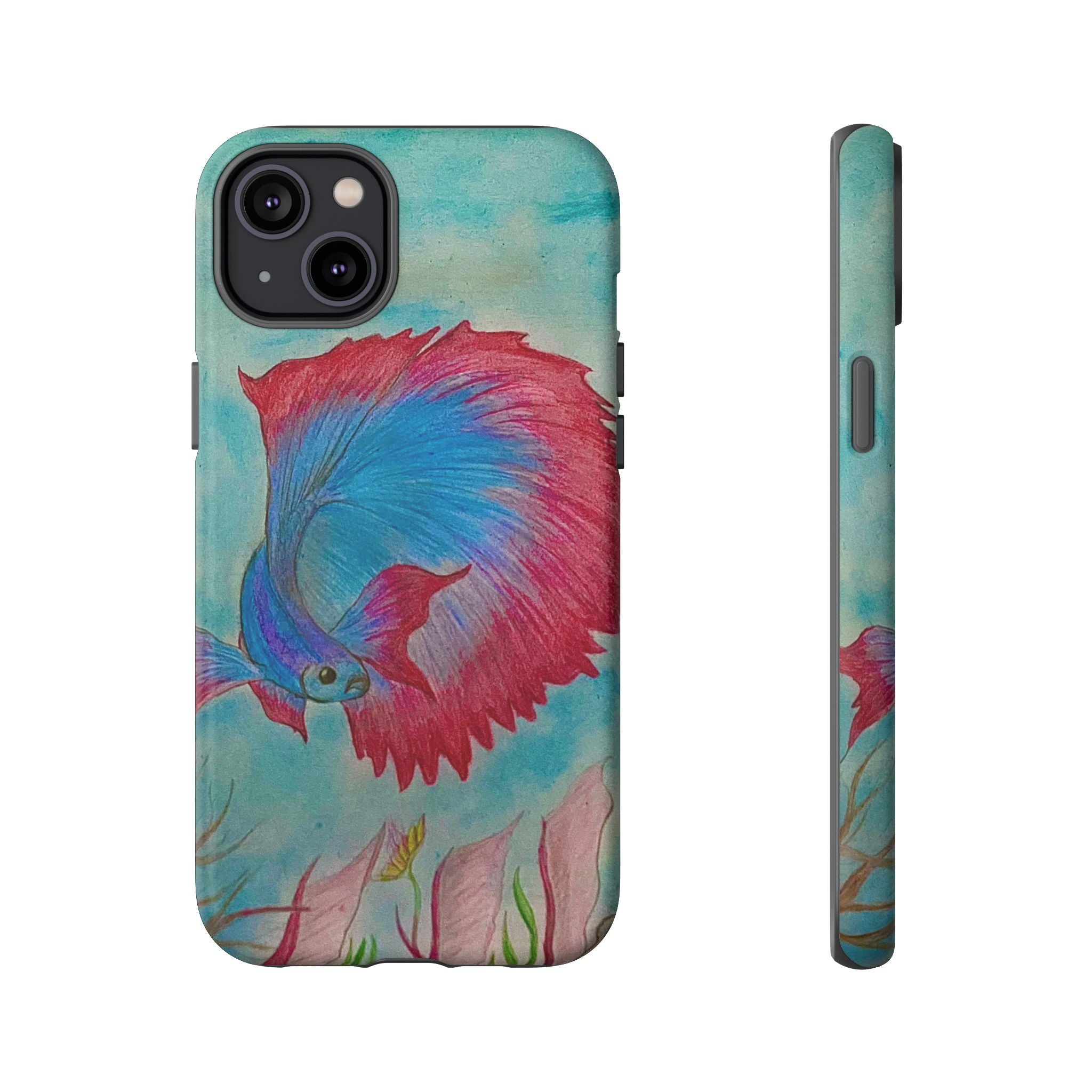 Betta Fish Tough Phone Case