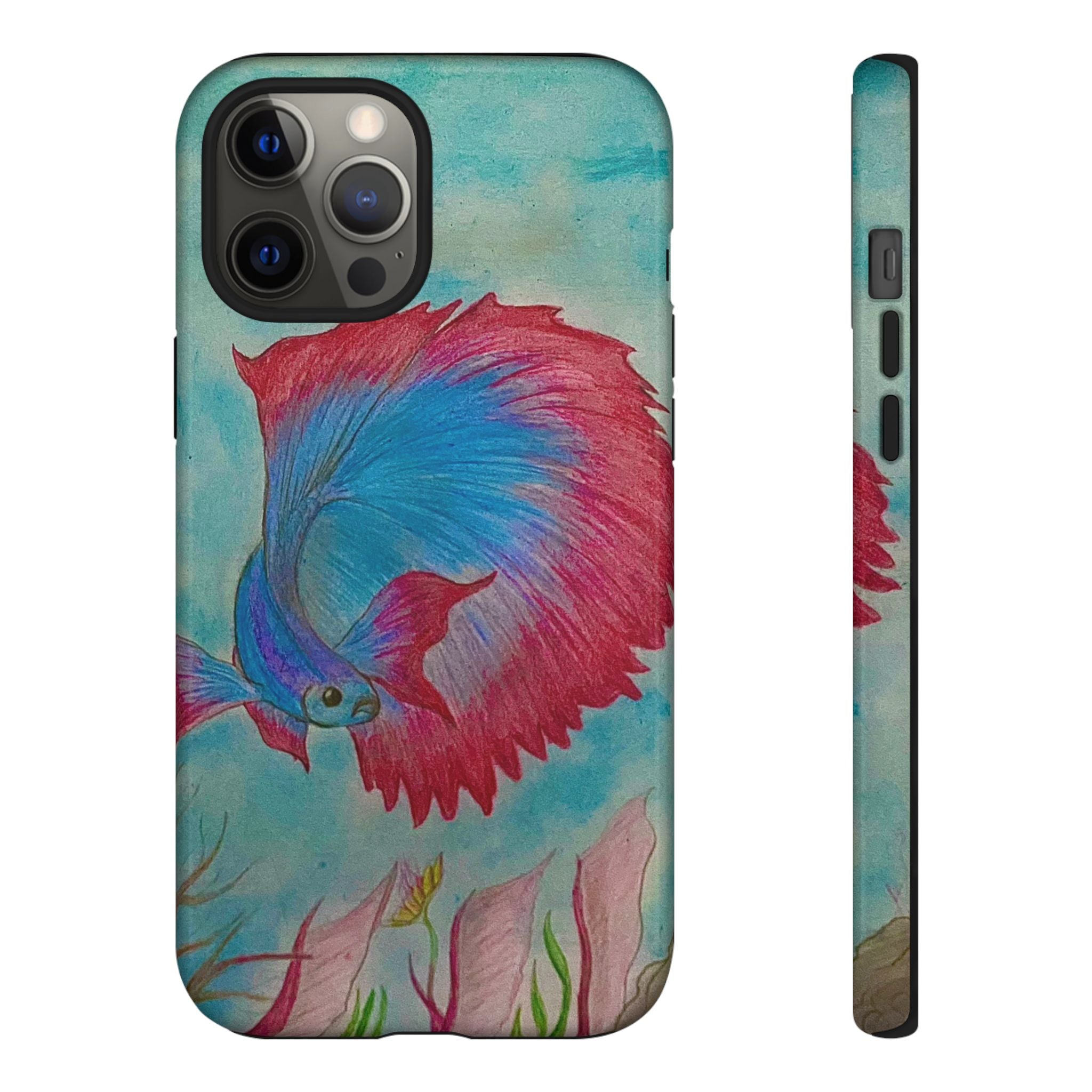 Betta Fish Tough Phone Case