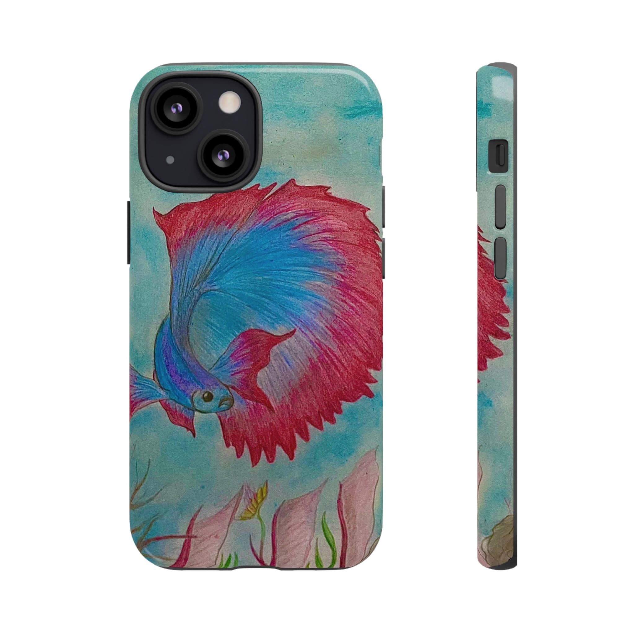 Betta Fish Tough Phone Case
