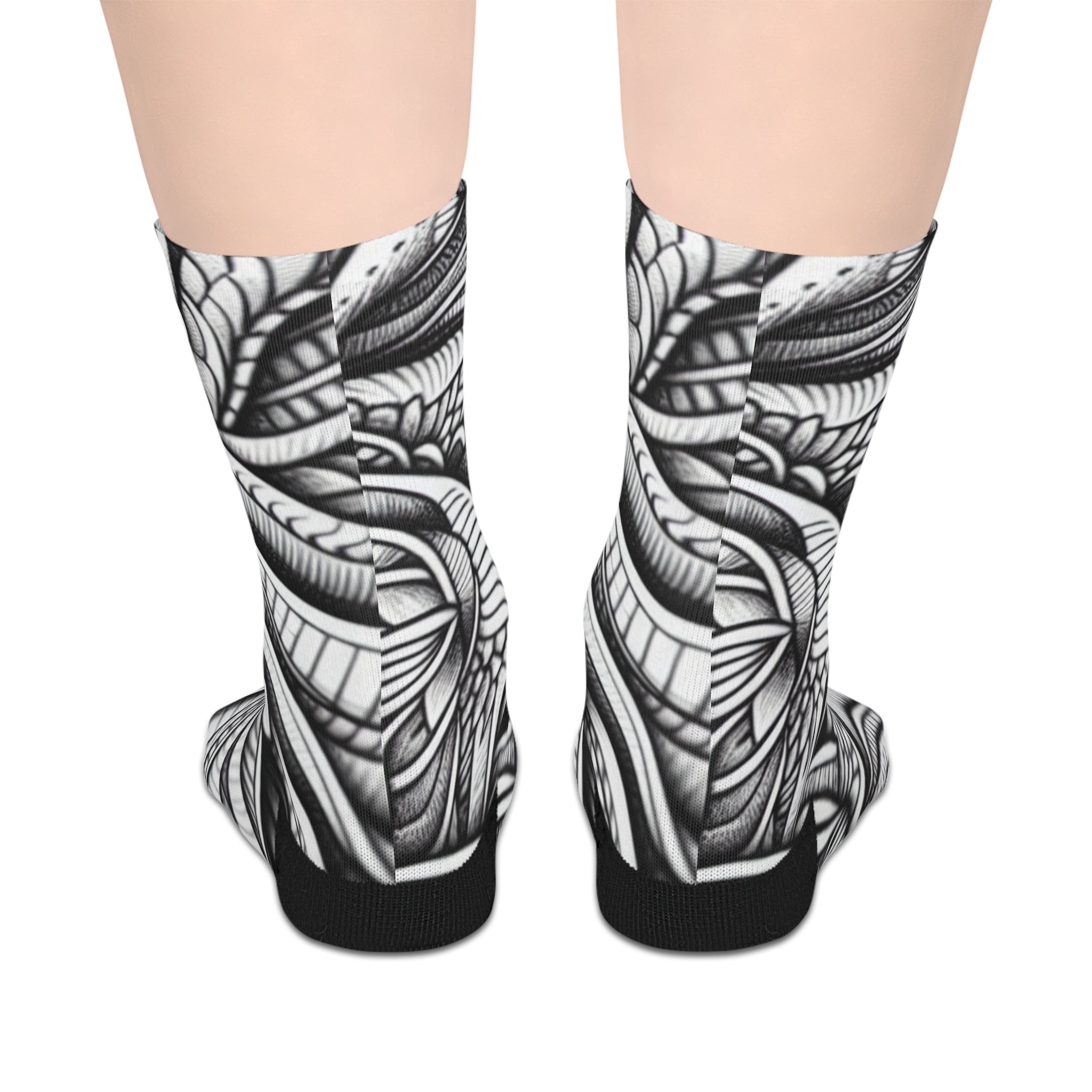 Scales - Cushioned Crew Socks