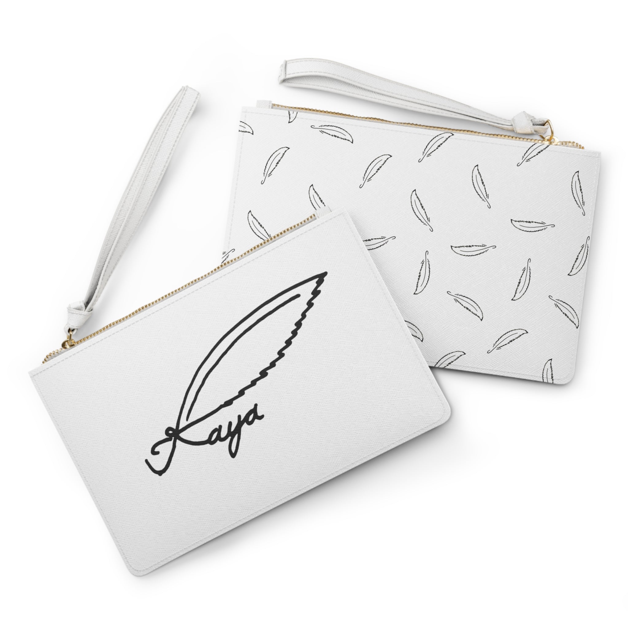 Feathers - Clutch Bag