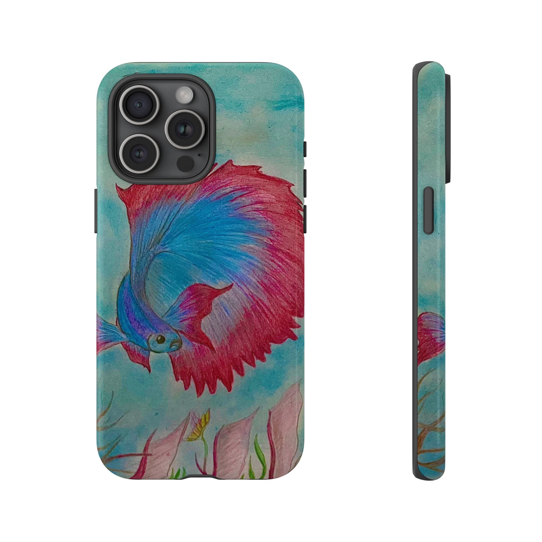 Betta Fish Tough Phone Case