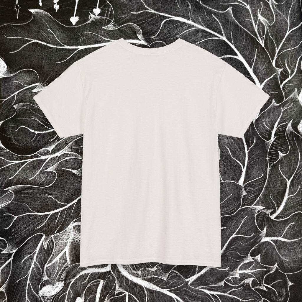 Heavy Cotton Tee with Embroidery Logo (black)