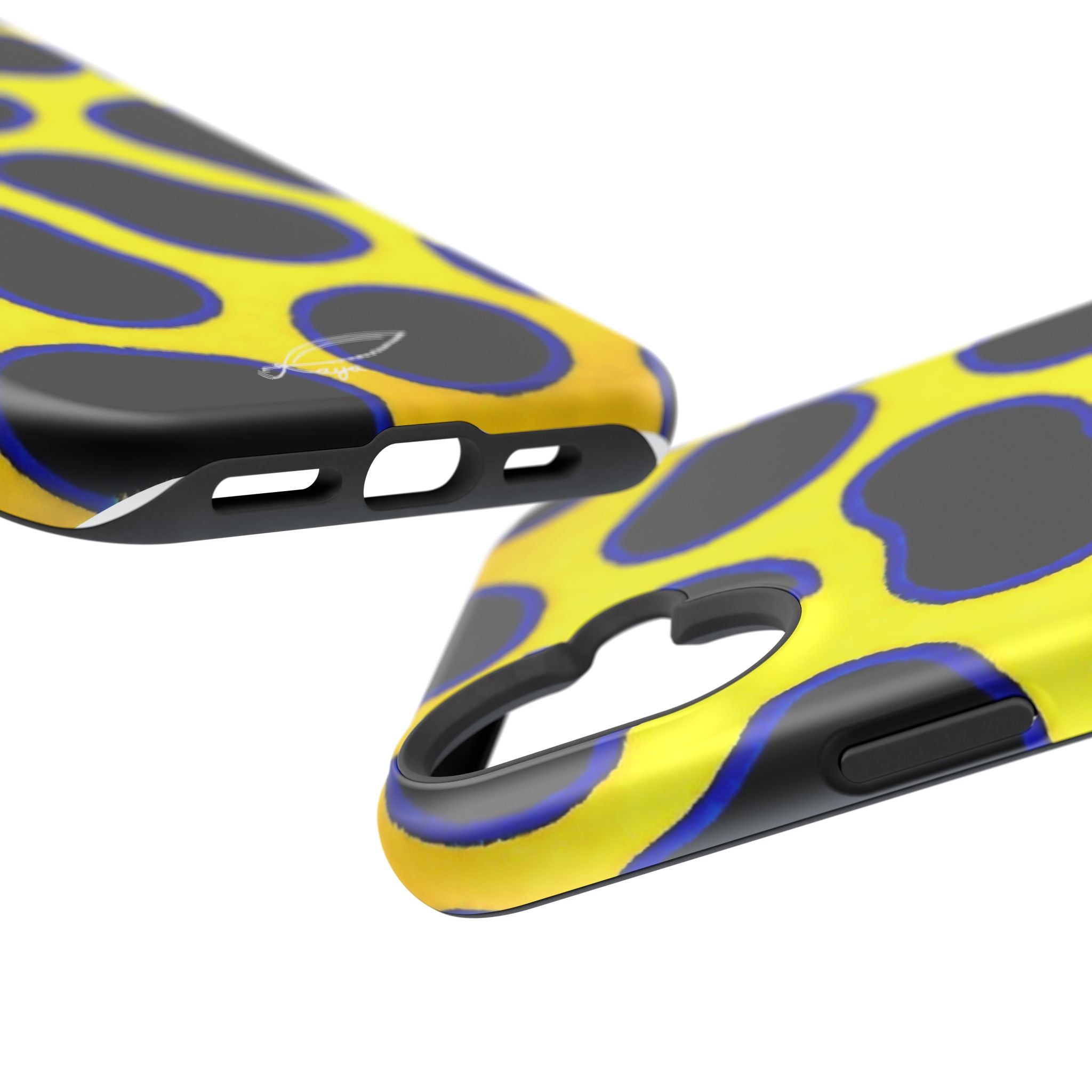 Impact resistant Phone Case  -Toxic Frog pattern