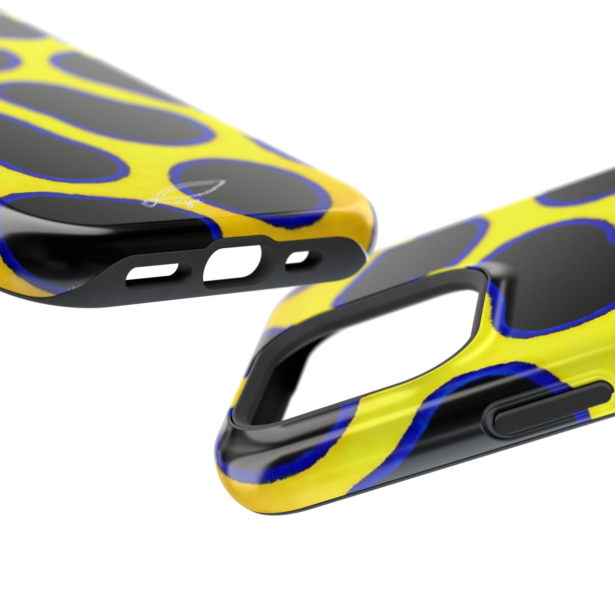 Impact resistant Phone Case  -Toxic Frog pattern