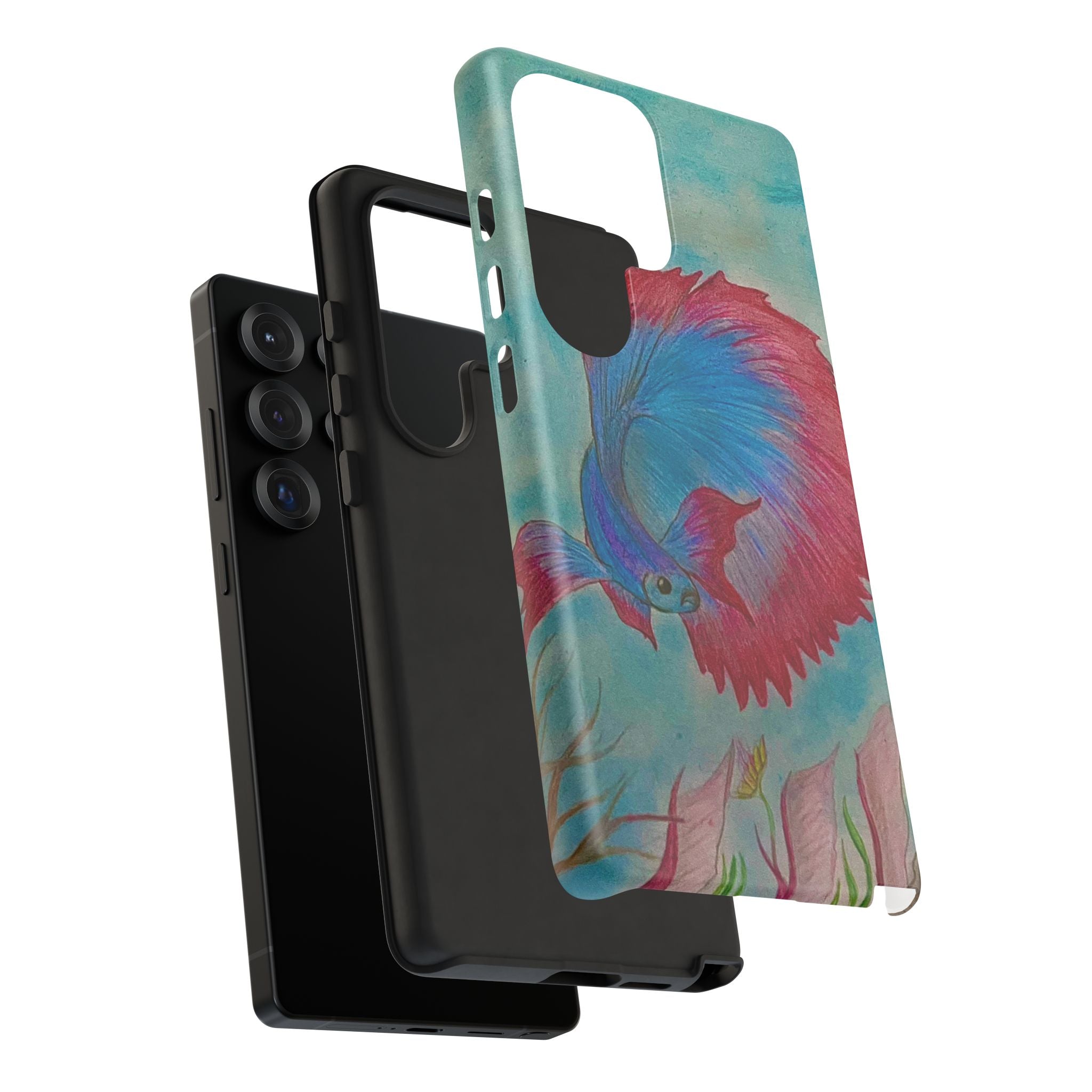 Betta Fish Tough Phone Case