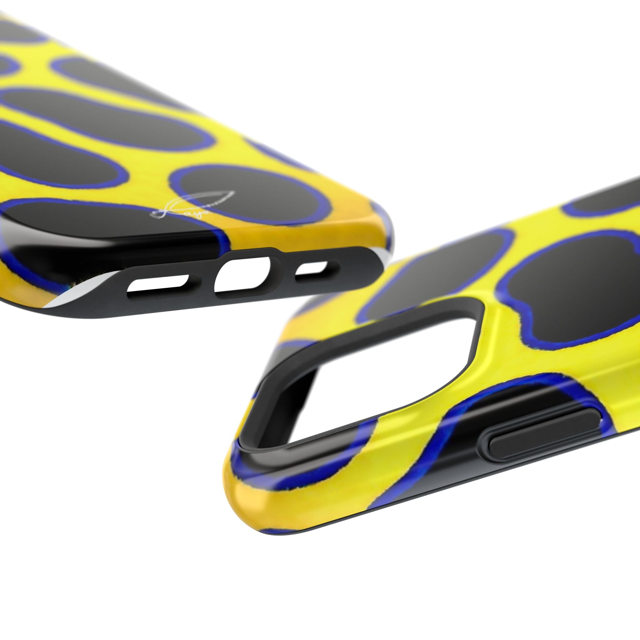 Impact resistant Phone Case  -Toxic Frog pattern