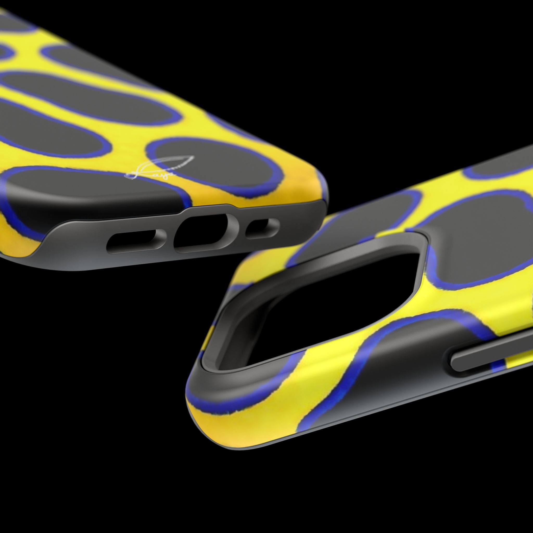 Impact resistant Phone Case  -Toxic Frog pattern