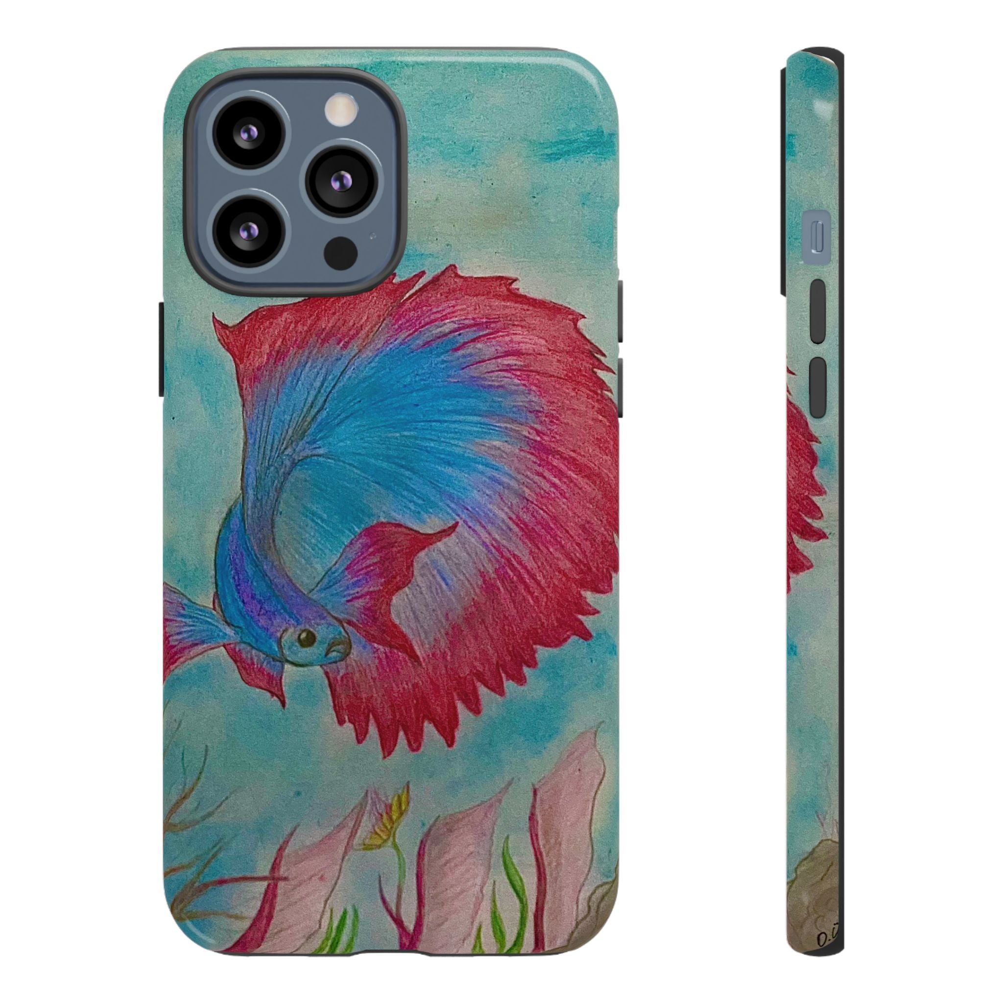 Betta Fish Tough Phone Case