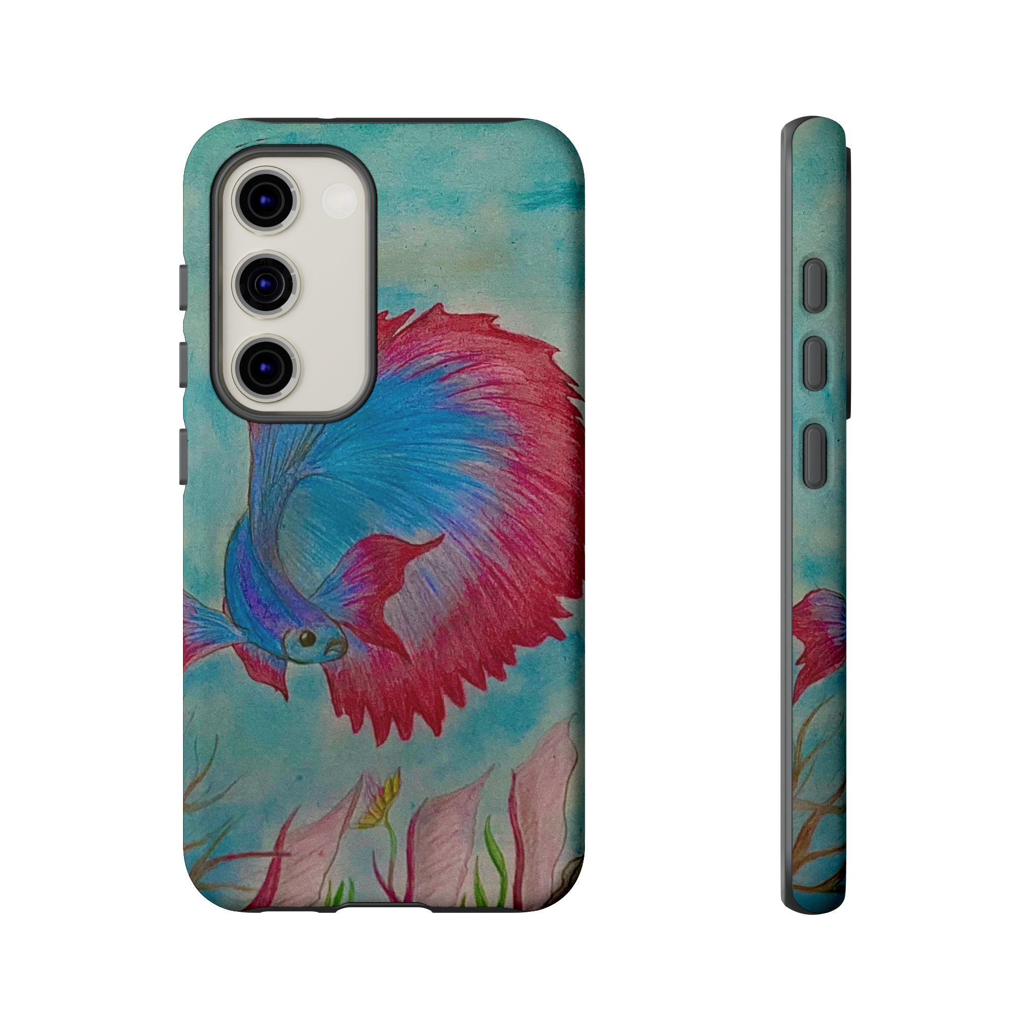Betta Fish Tough Phone Case