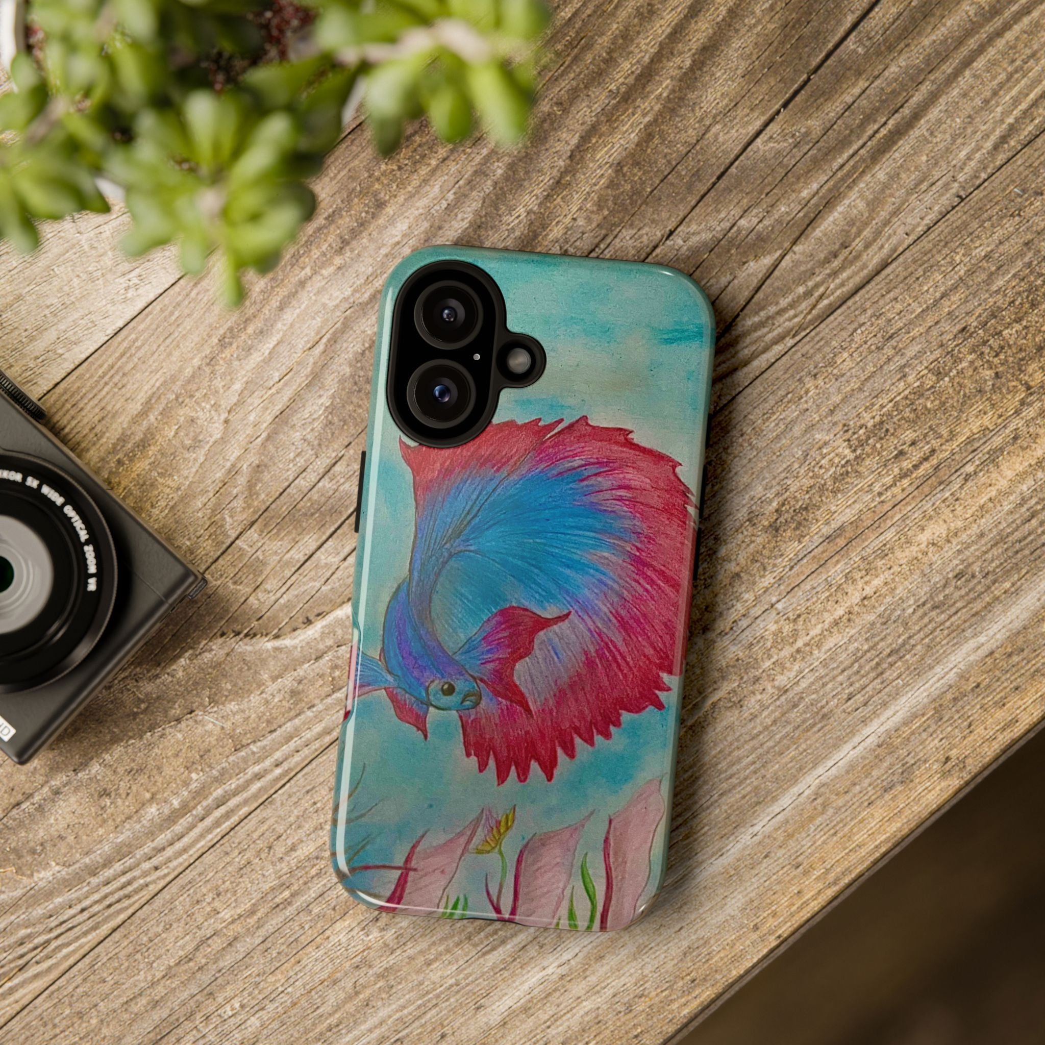 Betta Fish Tough Phone Case