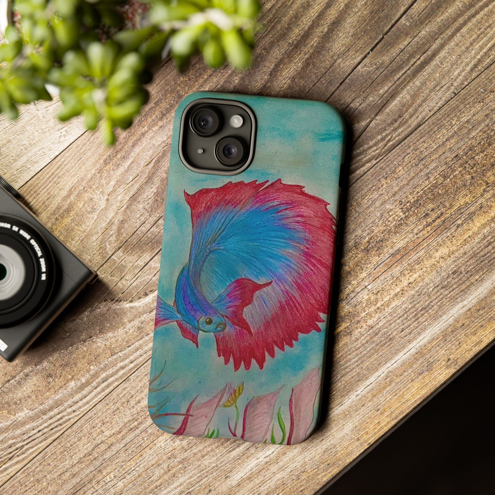Betta Fish Tough Phone Case