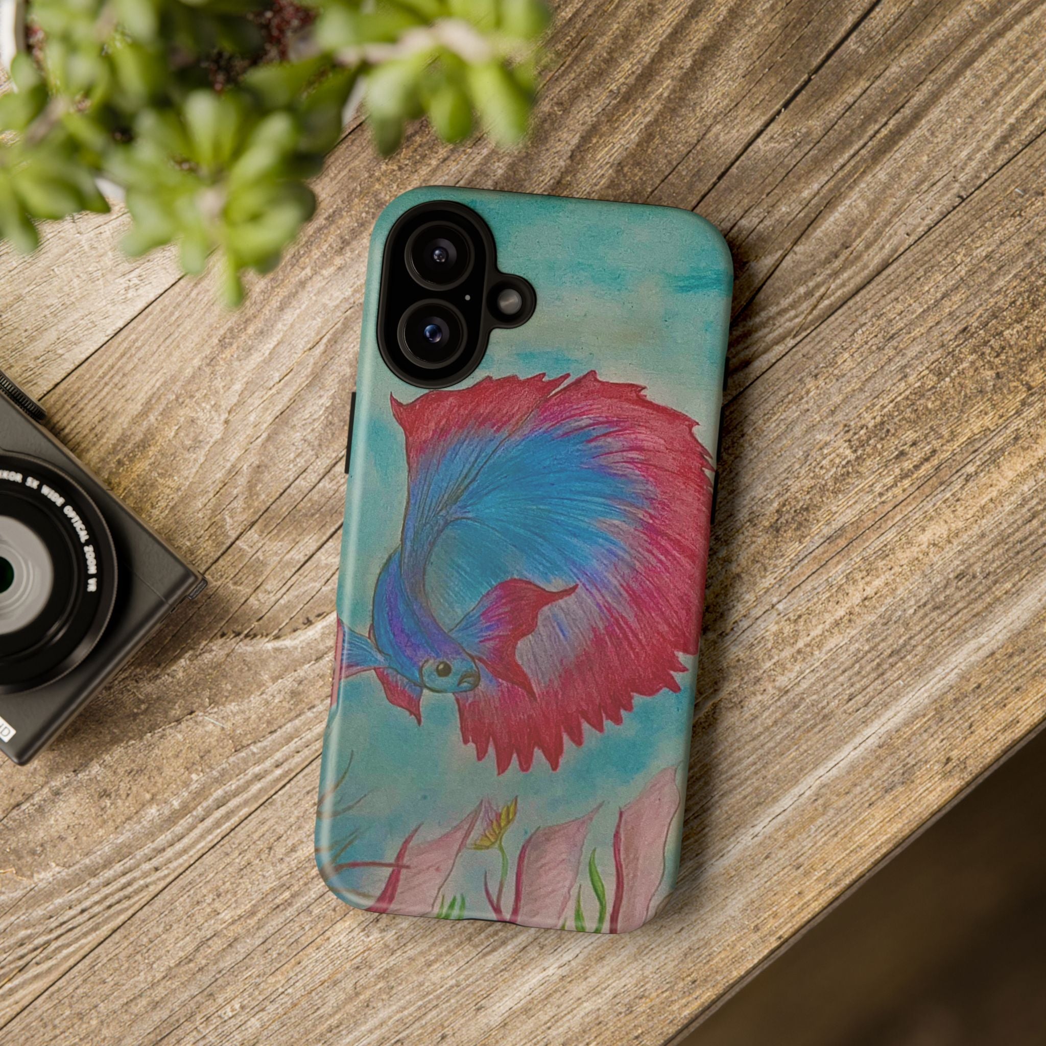 Betta Fish Tough Phone Case